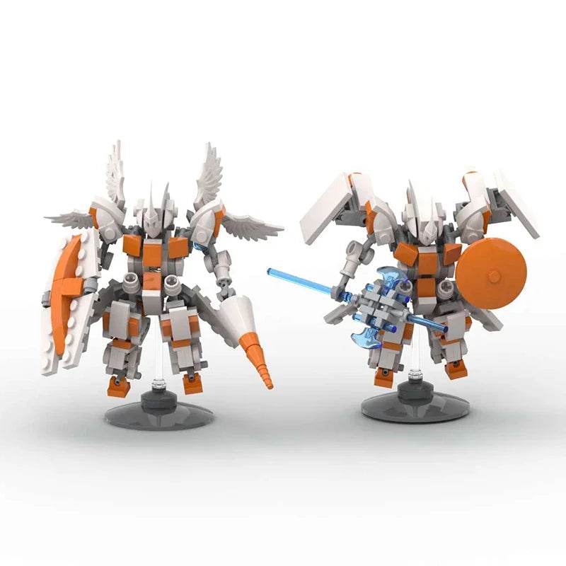 Anime Figure Mecha Warrior Building Blocks Mini Robot Model - ToylandEU