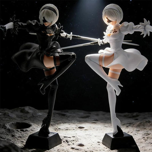  Anime Figure Type B PVC Statue Black White Desktop -  ToylandEU™