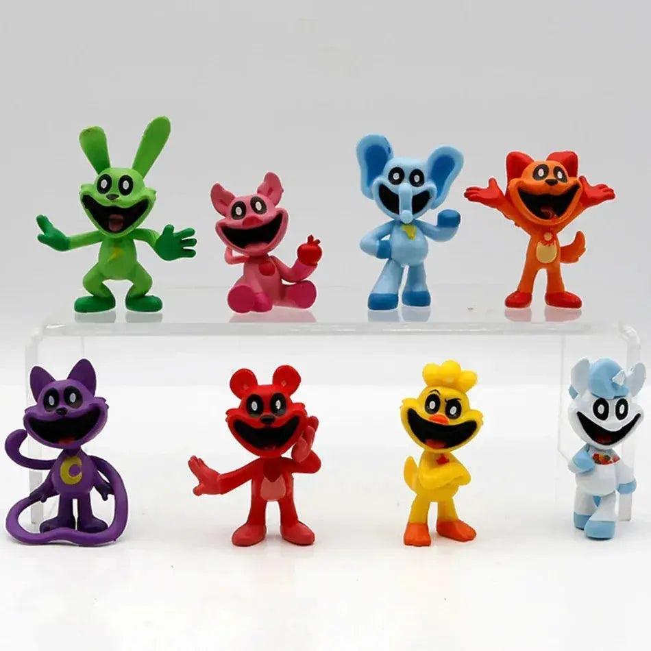  Anime Figures Set 8 Pieces Cute Kawaii Desk Decor -  ToylandEU™
