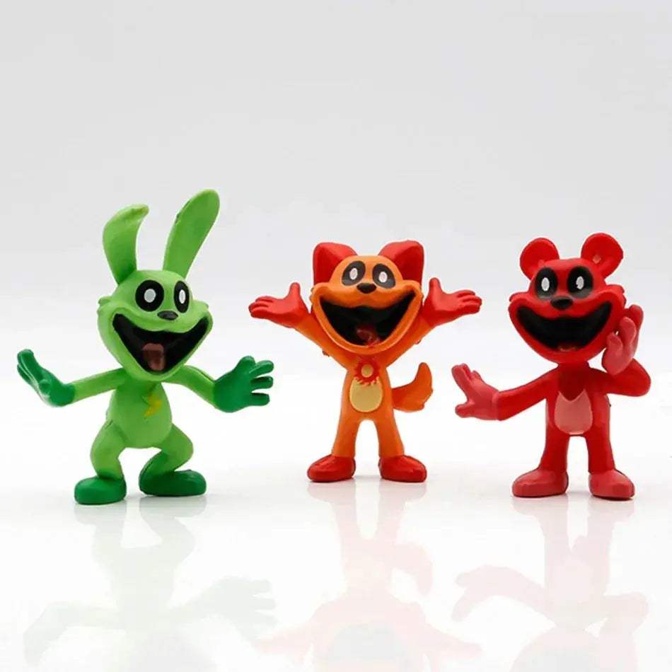 Anime Figures Set 8pcs Cute Kawaii Mini Desk Decor Set - ToylandEU