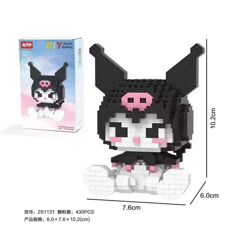Anime Hello Kitty Building Block Model – Fun Assembled Toys for Kids - ToylandEU