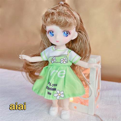 Anime-Inspired 16cm Doll with Movable Joints & Stylish Shoes - ToylandEU