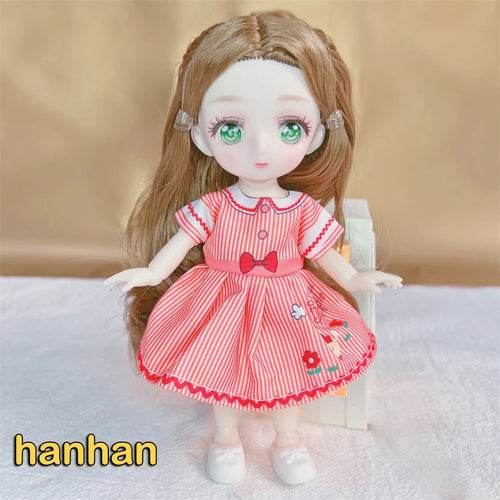 Anime-Inspired 16cm Doll with Movable Joints & Stylish Shoes - ToylandEU