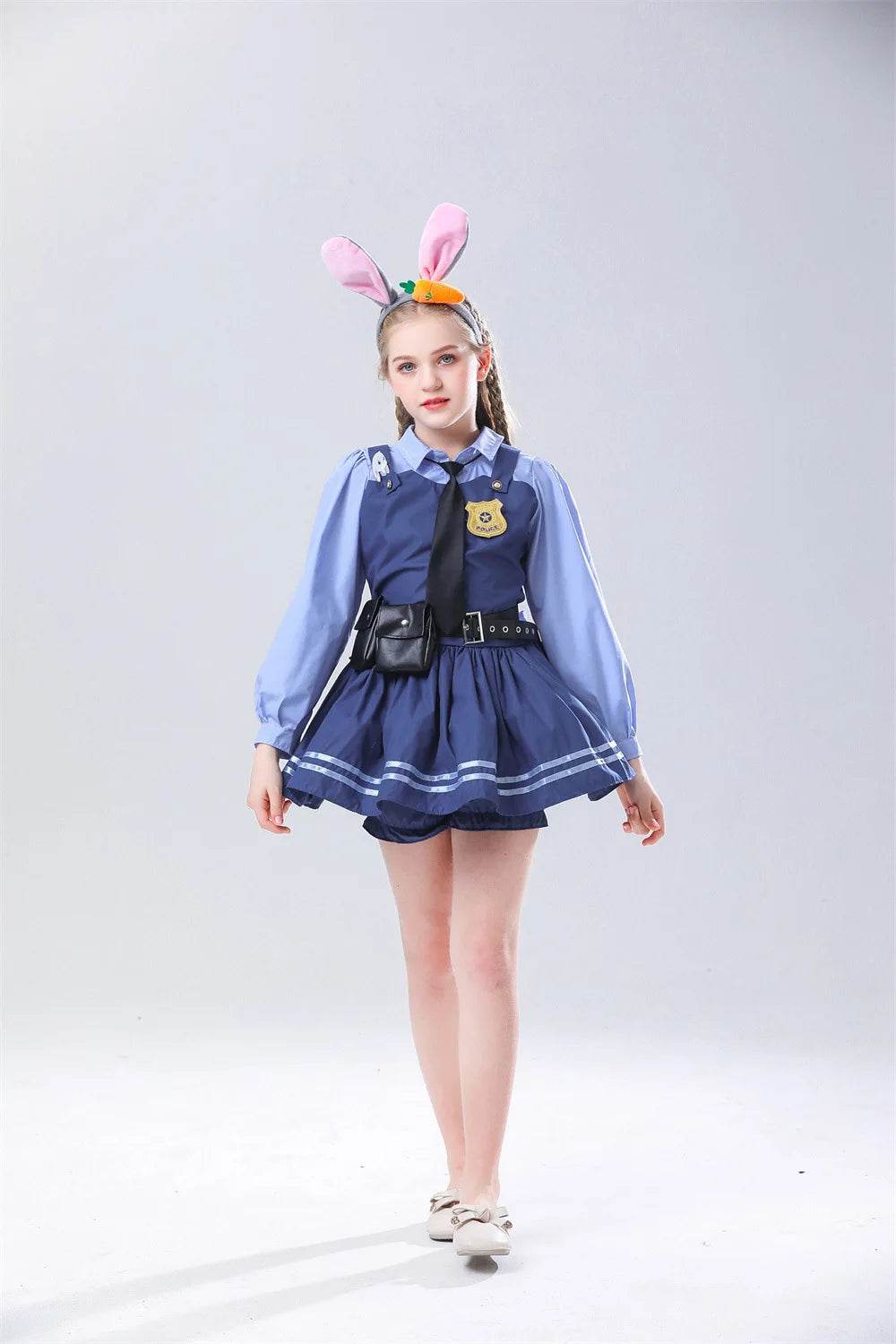 Anime-Inspired Parent-Child Judy Hopps Bunny Costume for Halloween - ToylandEU