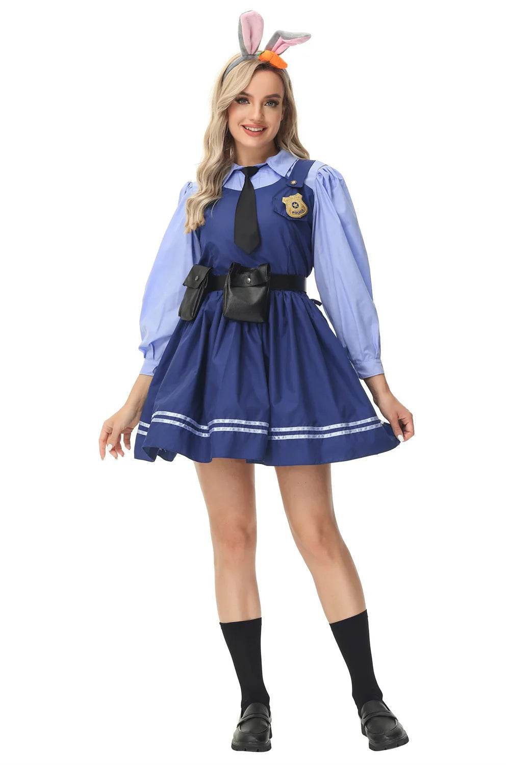 Anime-Inspired Parent-Child Judy Hopps Bunny Costume for Halloween - ToylandEU