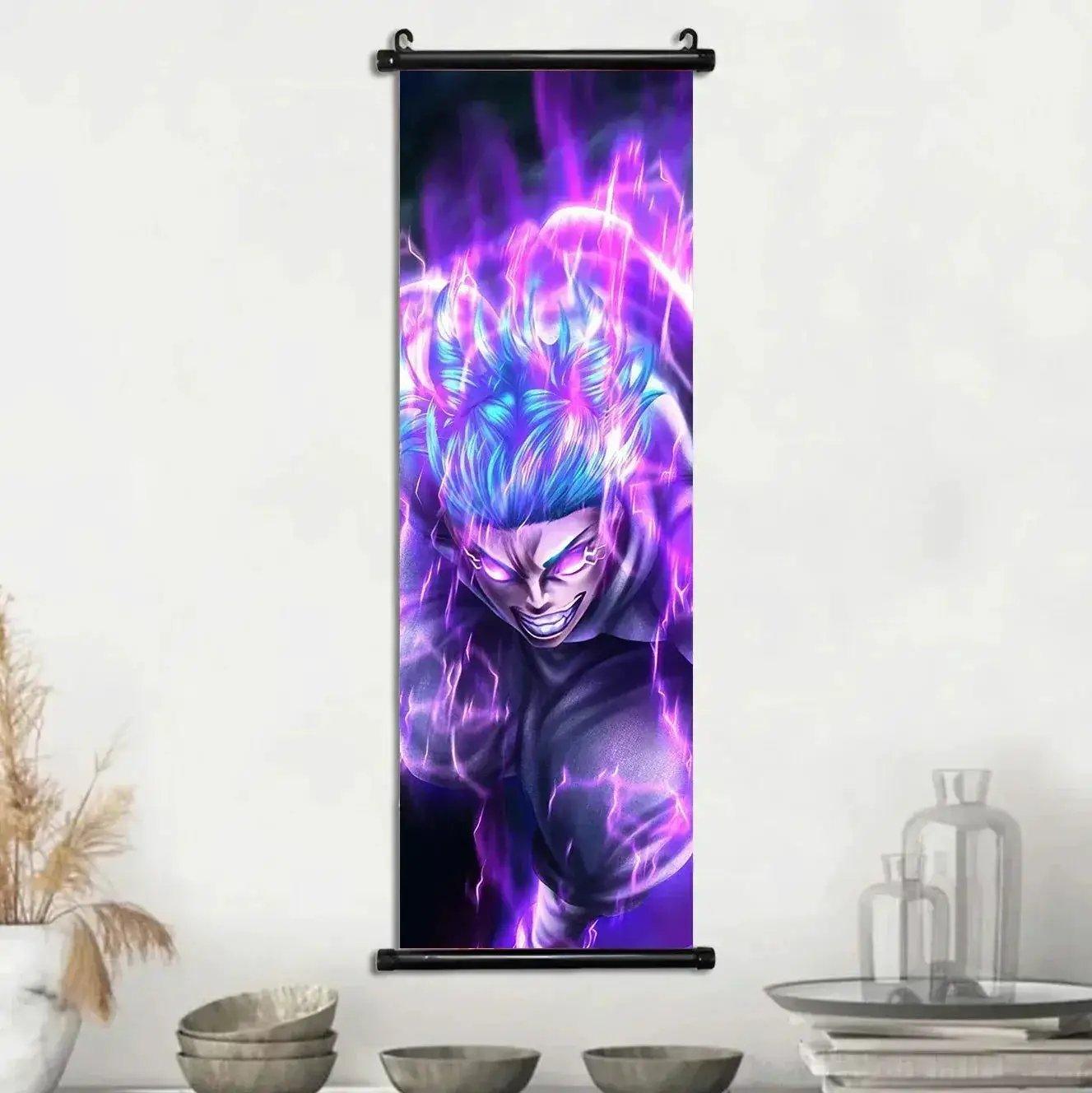  Anime Jujutsu Kaisen, Room Home Decoration Mural Hanging Scroll Print Canvas Poster Decor -  ToylandEU™