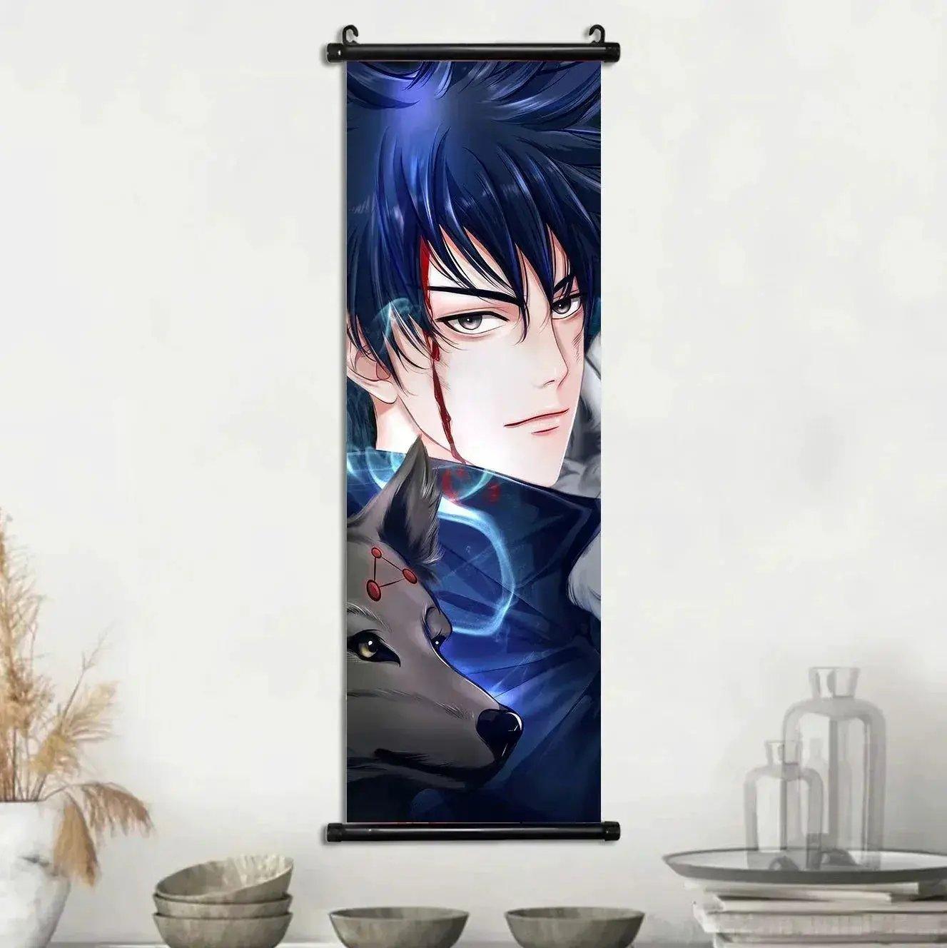  Anime Jujutsu Kaisen, Room Home Decoration Mural Hanging Scroll Print Canvas Poster Decor -  ToylandEU™