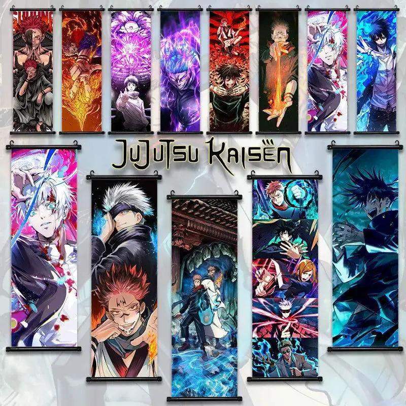 Jujutsu Kaisen Canvas Wall Art Premium Decor For Fans - ToylandEU