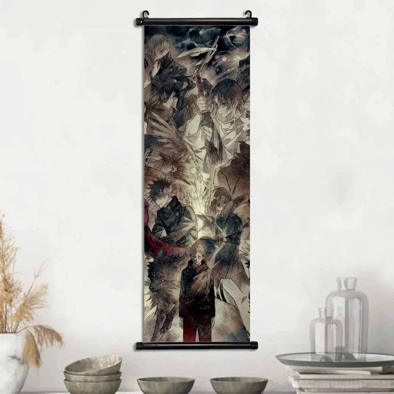 Jujutsu Kaisen Canvas Wall Art Premium Decor For Fans - ToylandEU