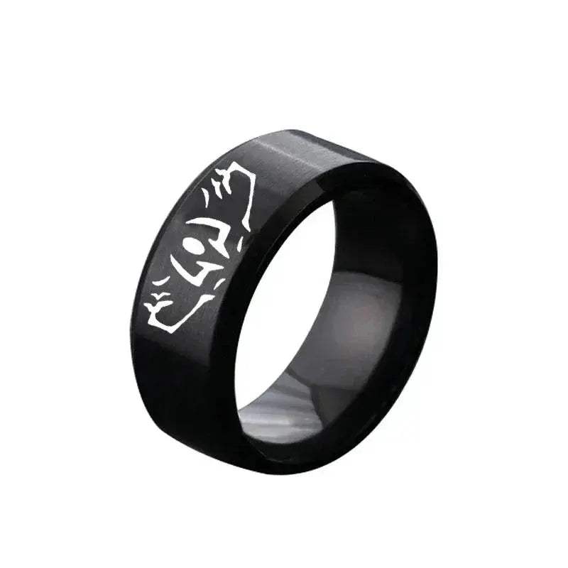 Anime Jujutsu Kaisen Ryomen Sukuna Itadori Yuji Ring Cosplay Stainless Steel Ring Jewelry Accessories - ToylandEU