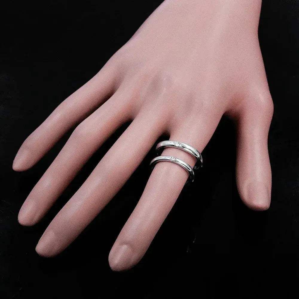 Anime Jujutsu Kaisen Yuta Okkotsu Adjustable Stainless Steel Rings Cosplay Jewelry Accessories - ToylandEU