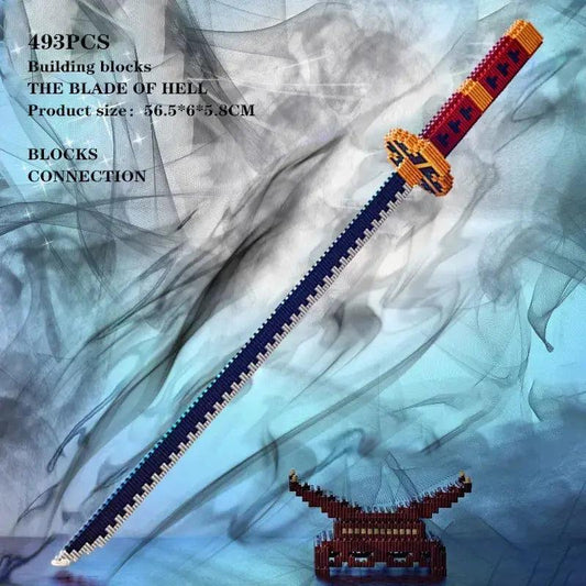  Anime Katana Building Blocks For Collectors Decor Set -  ToylandEU™