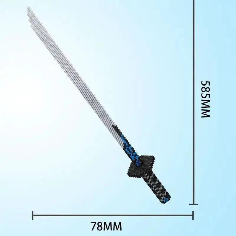  Anime Katana Building Blocks For Collectors Decor Set -  ToylandEU™