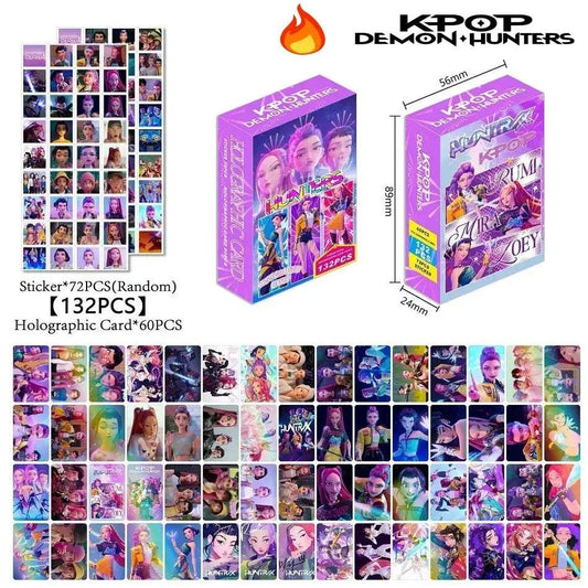  Anime Kpop Devil Hunter Collectible Card Set Glow -  ToylandEU™