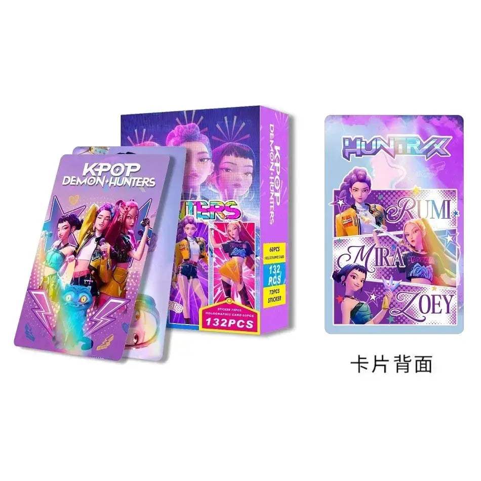 Anime Kpop Devil Hunter Collectible Card Set With Holographic Finish - ToylandEU