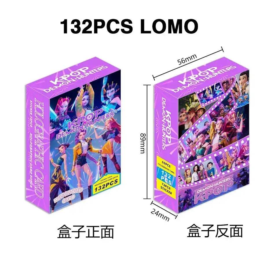 Anime Kpop Devil Hunter Collectible Card Set With Holographic Finish - ToylandEU