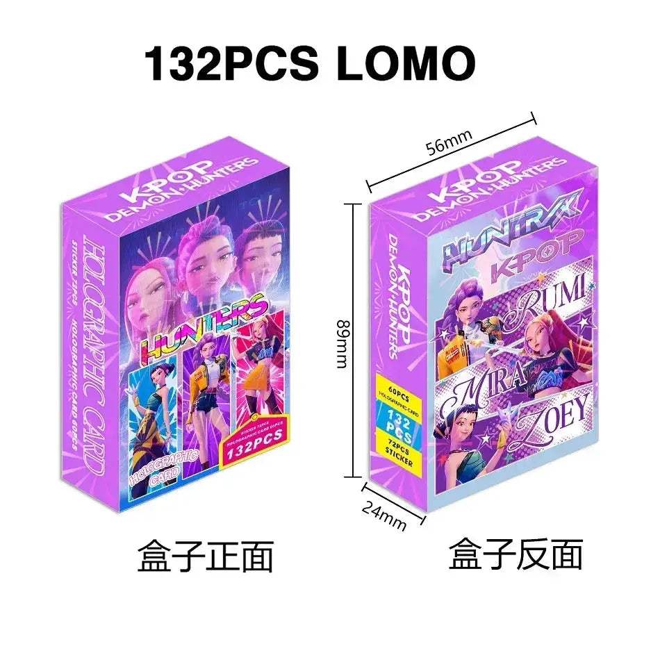 Anime Kpop Devil Hunter Collectible Card Set With Holographic Finish - ToylandEU