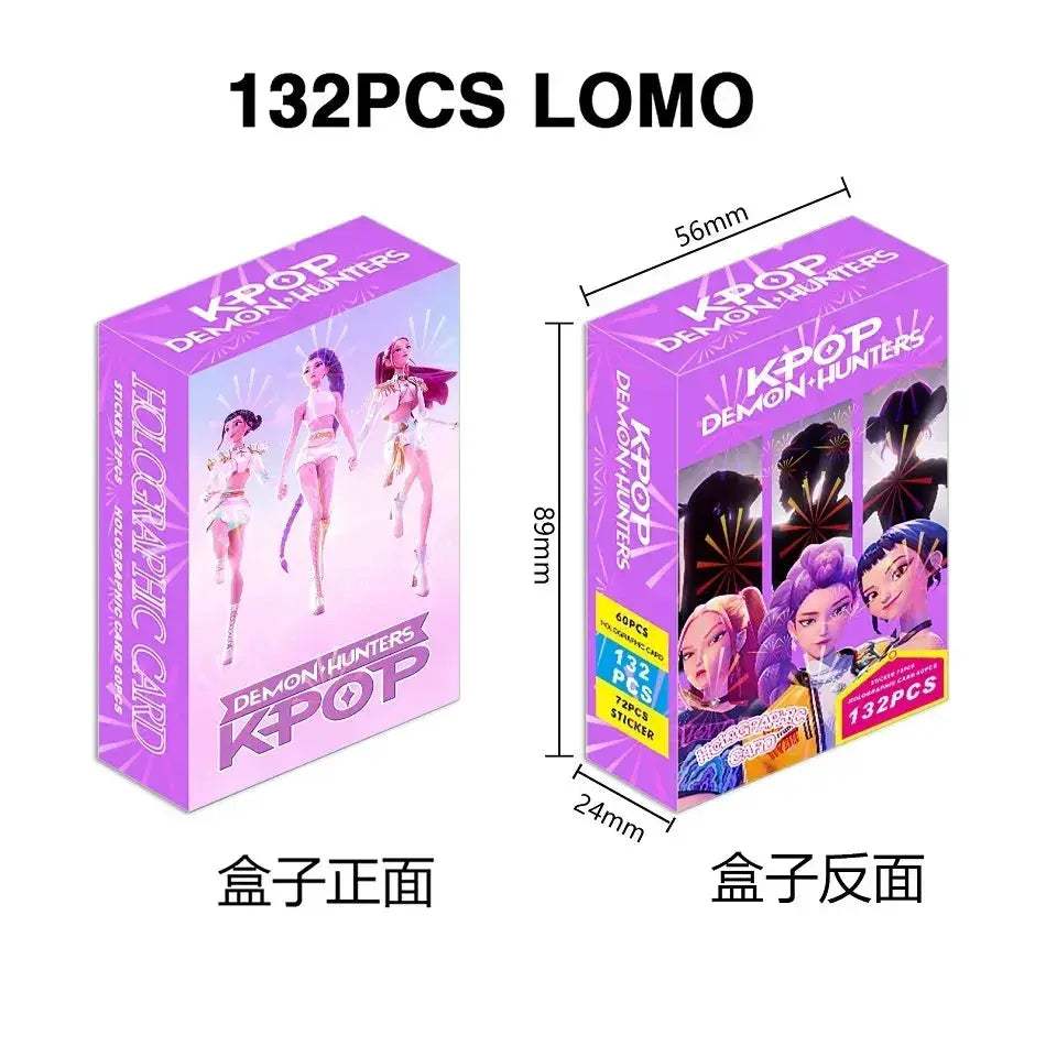 Anime Kpop Devil Hunter Collectible Card Set With Holographic Finish - ToylandEU