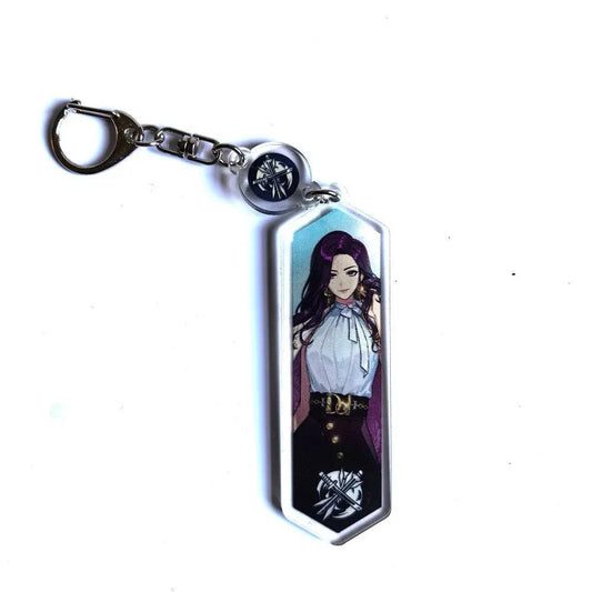  Anime Manwha Solo Leveling Keychain Acrylic Jewelry Knick Knacks for Friend Gift Bag Charms 