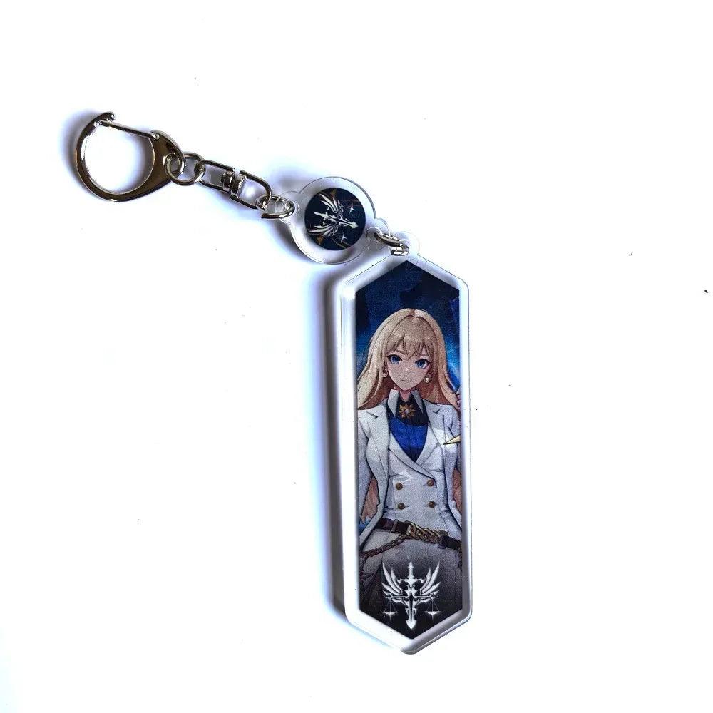  Anime Manwha Solo Leveling Keychain Acrylic Jewelry Knick Knacks for Friend Gift Bag Charms 