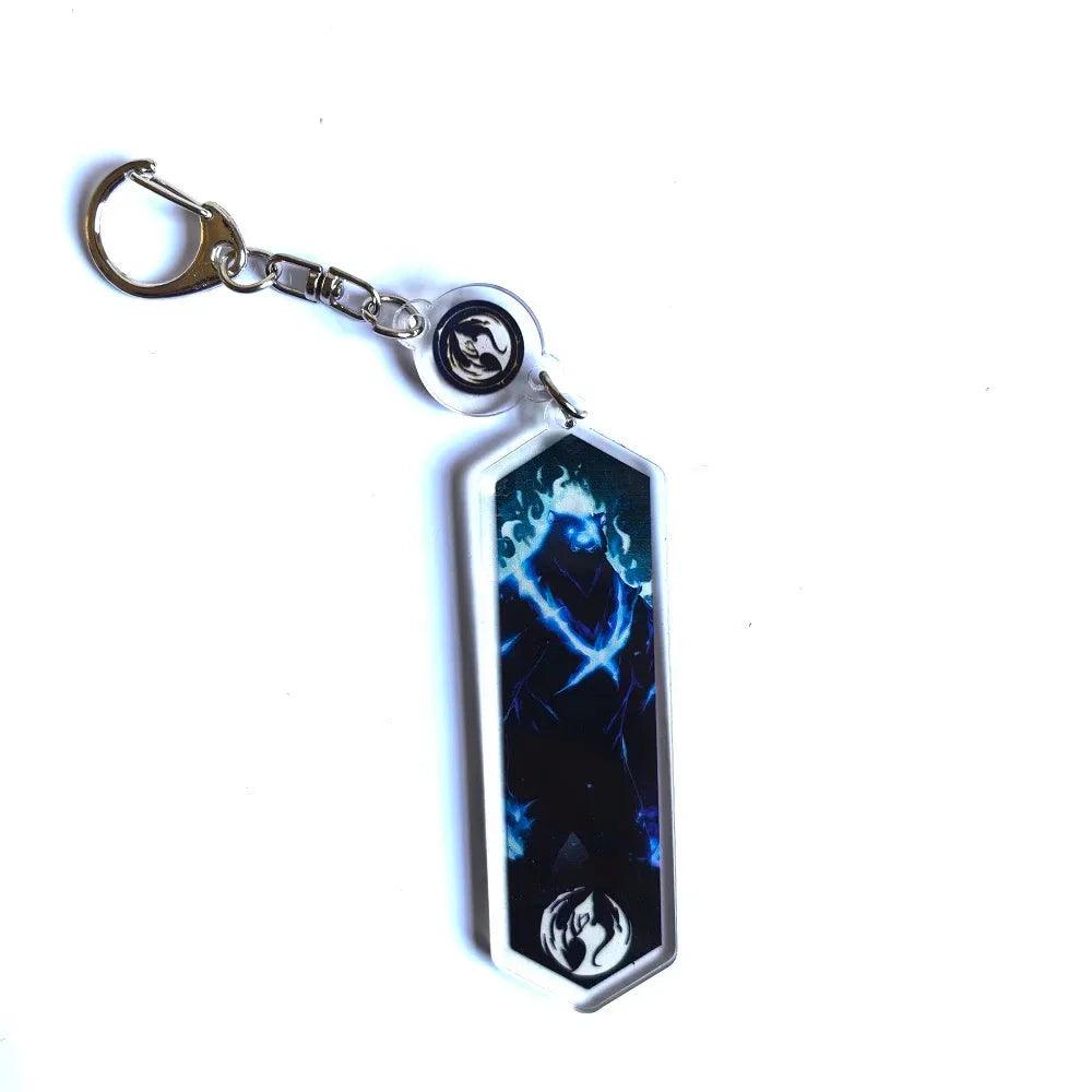  Anime Manwha Solo Leveling Keychain Acrylic Jewelry Knick Knacks for Friend Gift Bag Charms 
