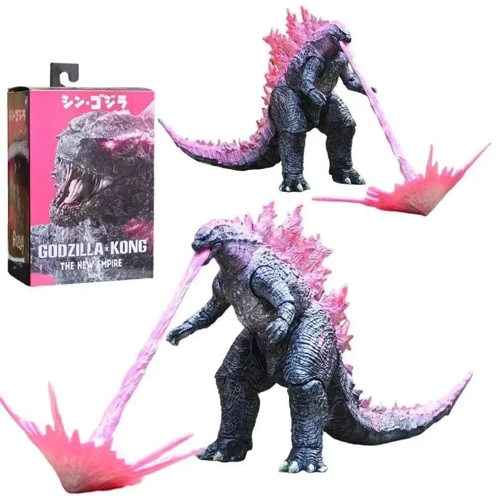 Anime Movie Godzilla vs King Kong PVC Action Figurie 2025 Pink Monster Box Collectible Kid Toy Gift - ToylandEU