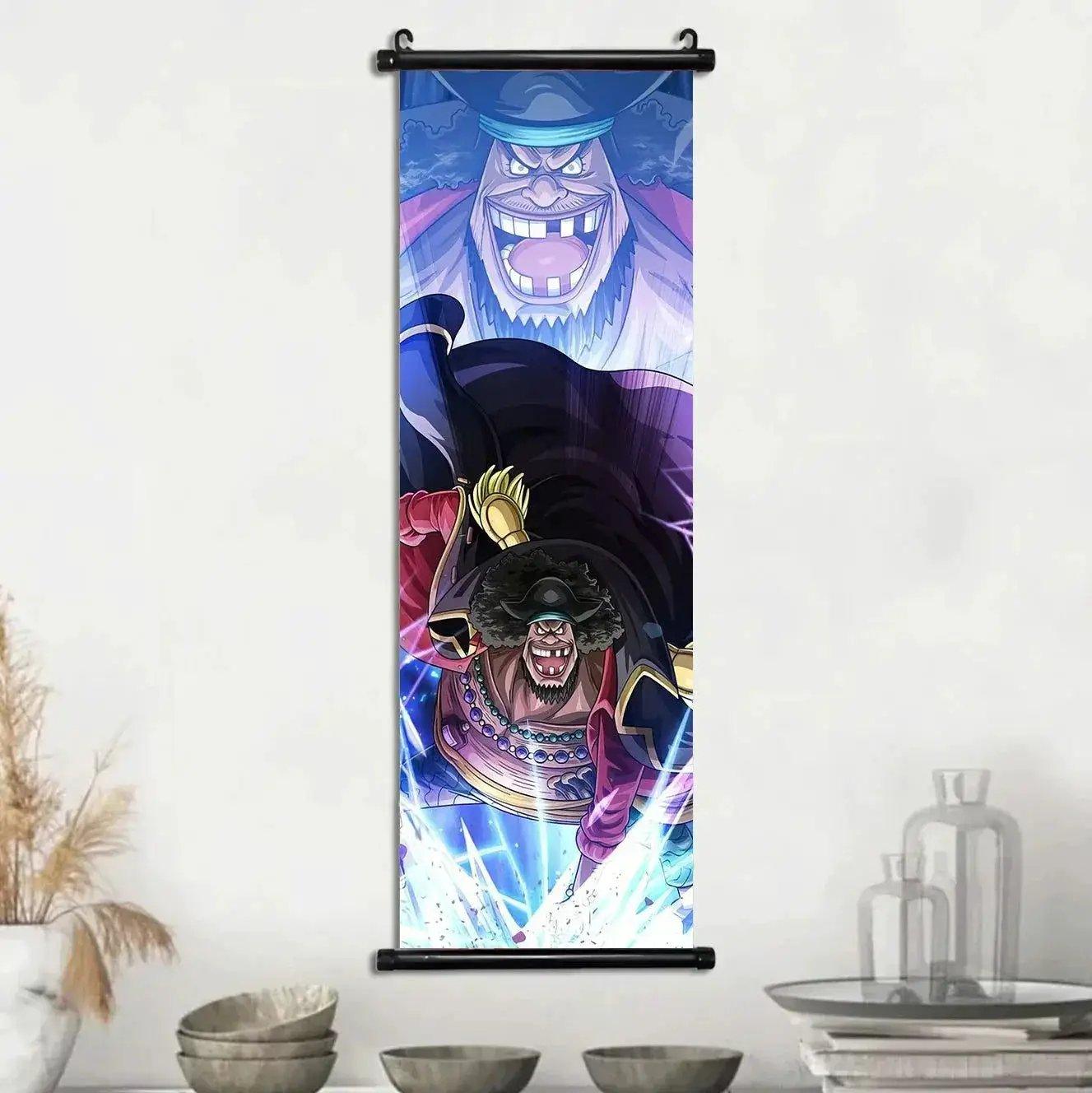  Anime ONE PIECE Poster Scrolls Wall Art, Sanji Roronoa Zoro Luffy Nami Canvas Prints Kids Room Decoration Hanging Scrolls -  ToylandEU™