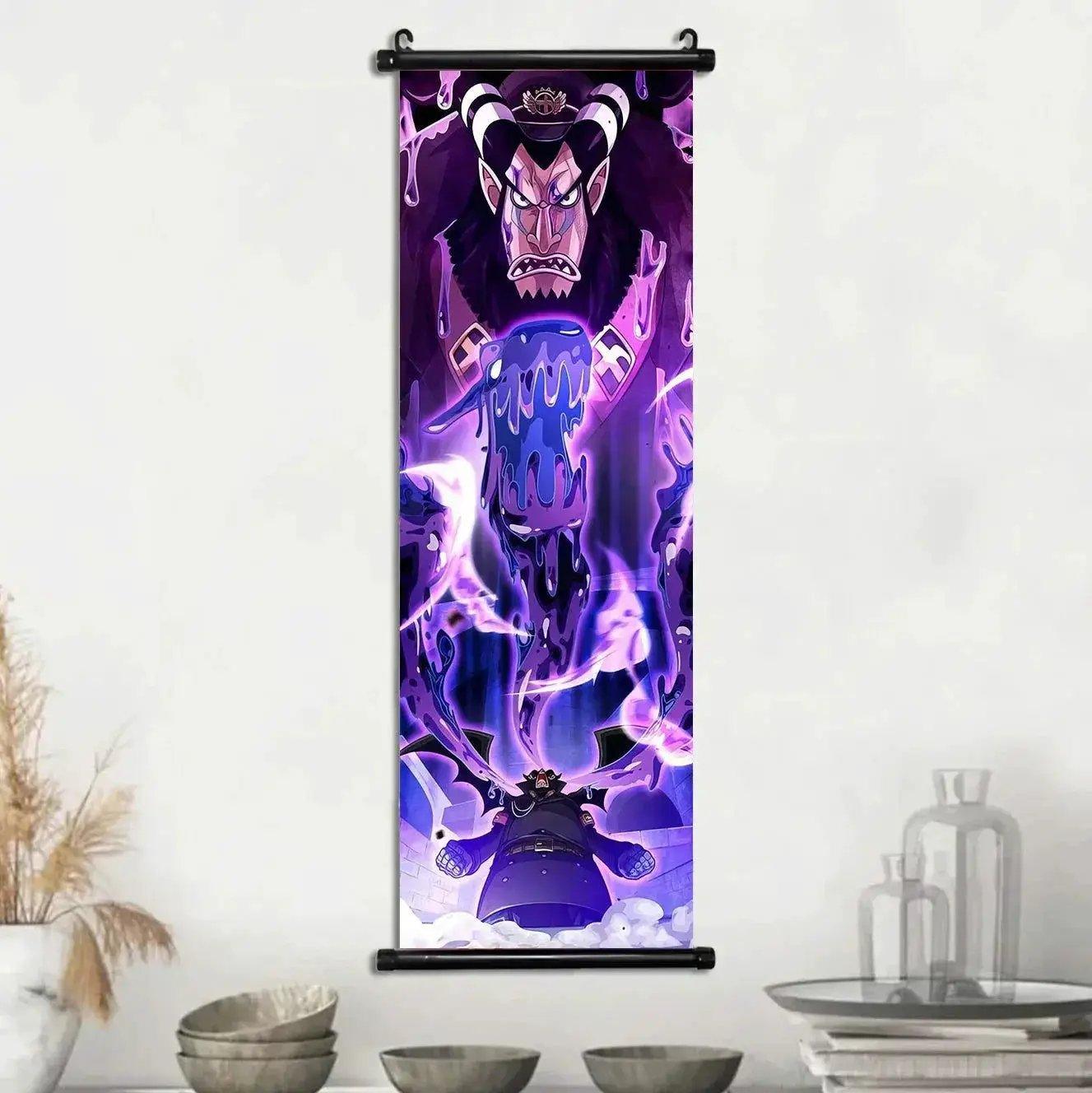  Anime ONE PIECE Poster Scrolls Wall Art, Sanji Roronoa Zoro Luffy Nami Canvas Prints Kids Room Decoration Hanging Scrolls -  ToylandEU™