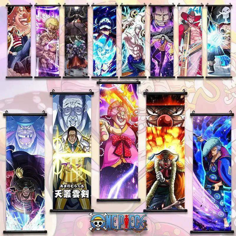One Piece Canvas Scrolls Premium For Kids Room Decor - ToylandEU