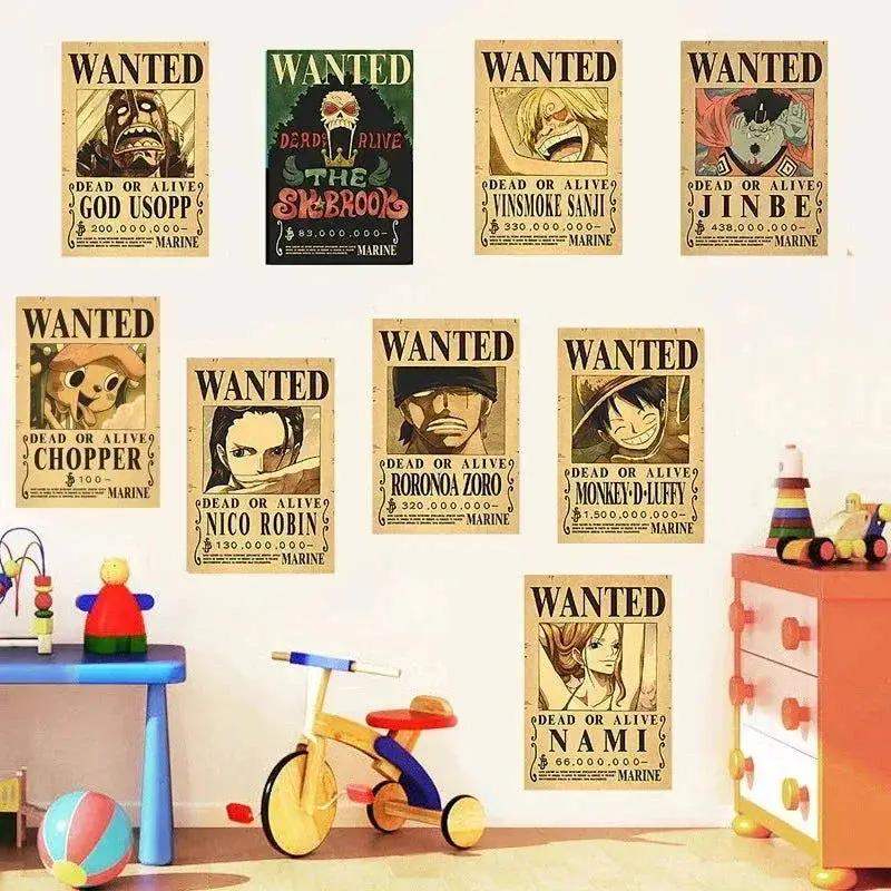 One Piece Gear 5 Luffy Poster Wall Art For Bedroom - ToylandEU