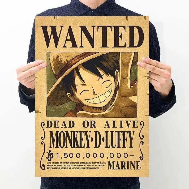 One Piece Gear 5 Luffy Poster Wall Art For Bedroom - ToylandEU