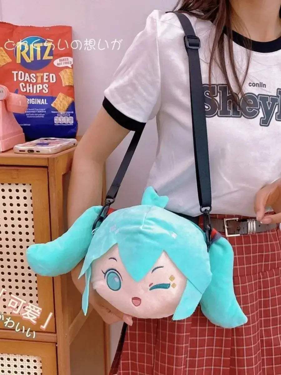 Anime Plush Backpack Hatsune Kawaii Shoulder Bag For Kids - ToylandEU