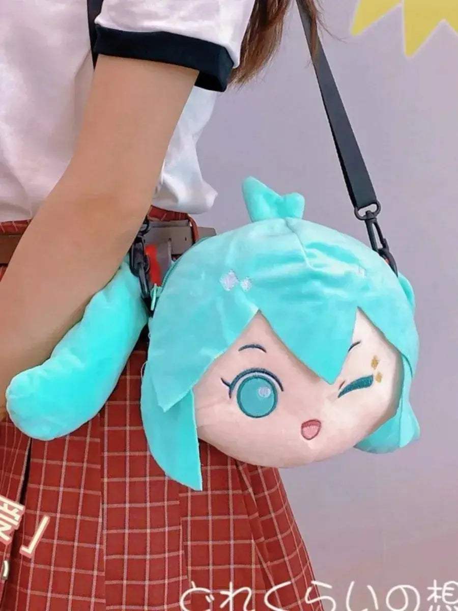 Anime Plush Backpack Hatsune Kawaii Shoulder Bag For Kids - ToylandEU