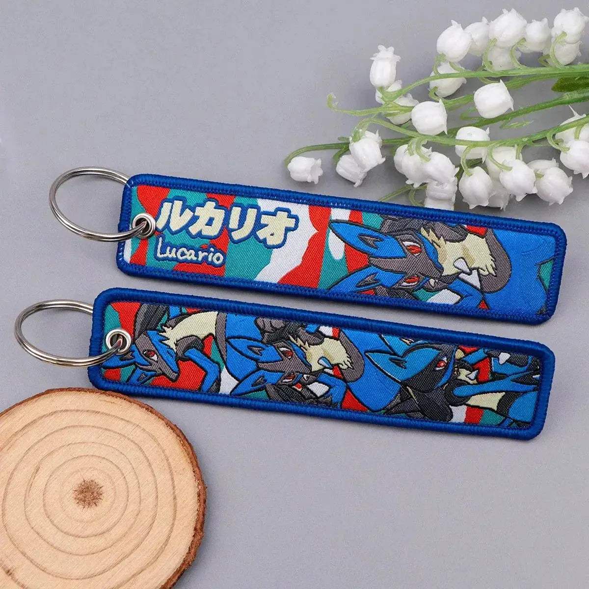 Pokémon Embroidered Keychain For Car Keys And Bags - ToylandEU