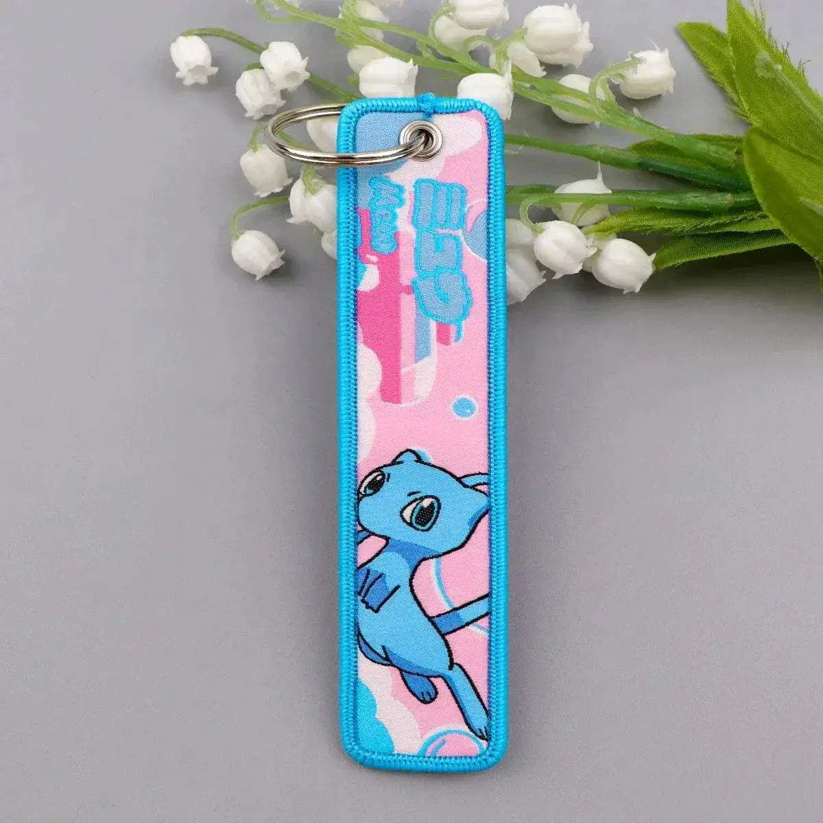 Pokémon Embroidered Keychain For Car Keys And Bags - ToylandEU