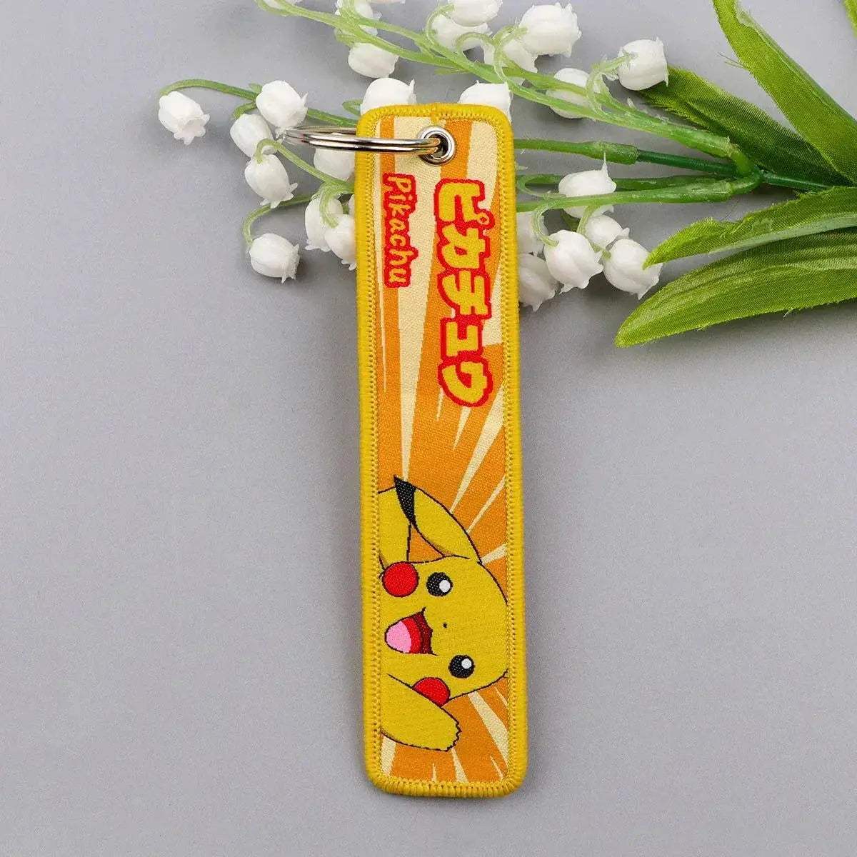 Pokémon Embroidered Keychain For Car Keys And Bags - ToylandEU