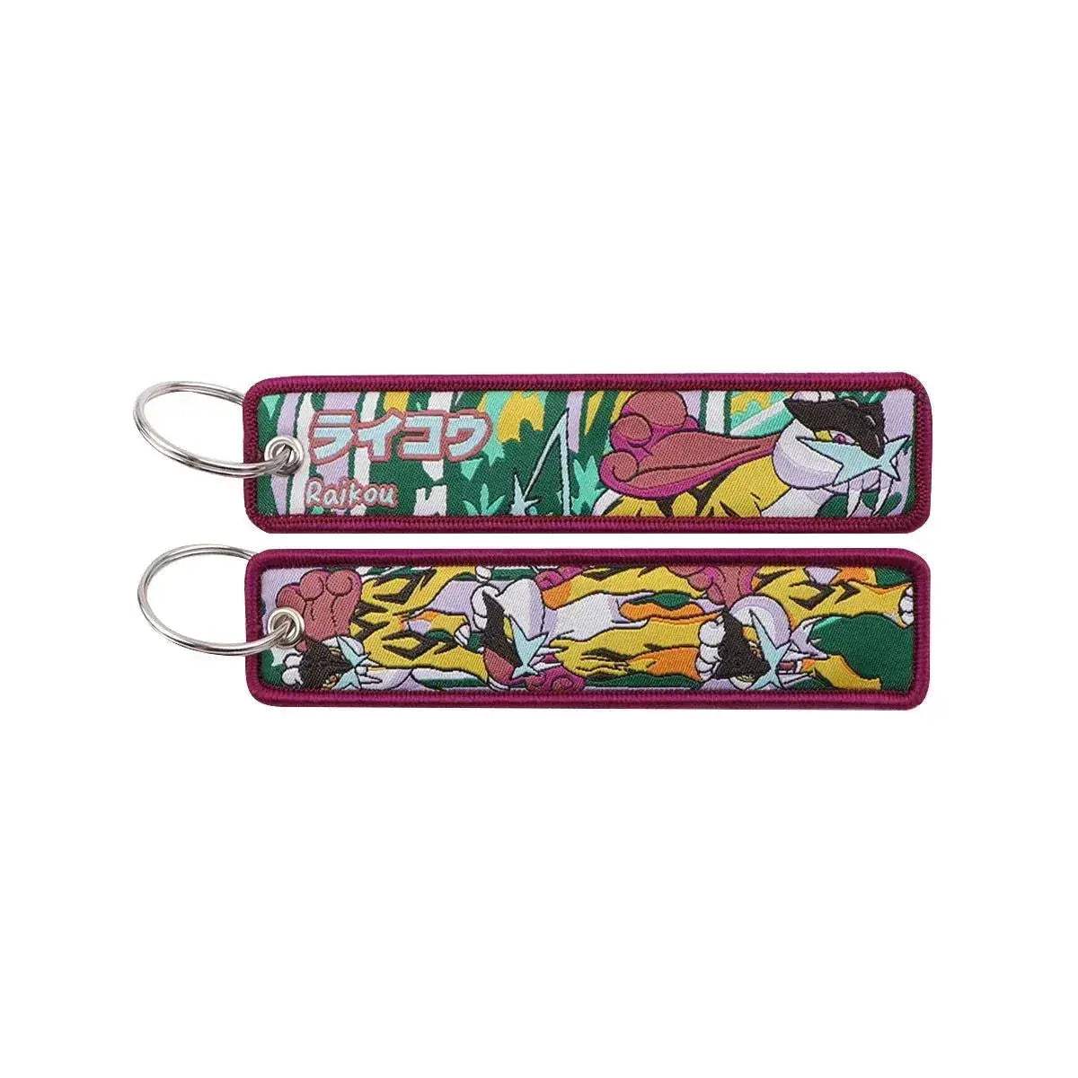 Pokémon Embroidered Keychain For Car Keys And Bags - ToylandEU