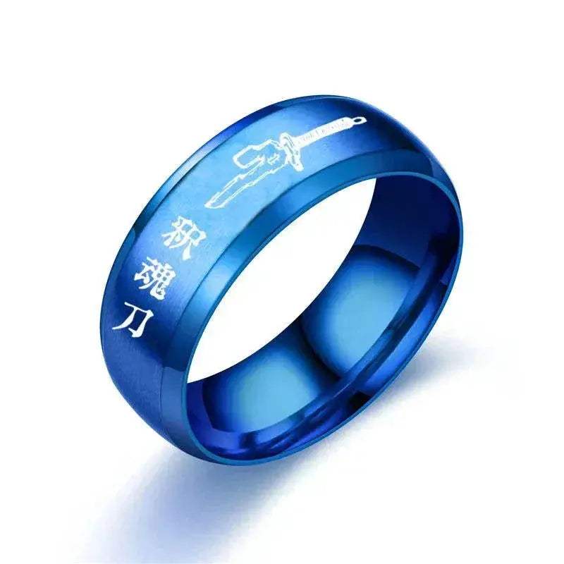 Anime Ring Toji Fushiguro Cosplay Unisex Stainless Steel Ring Jewelry Accessories - ToylandEU