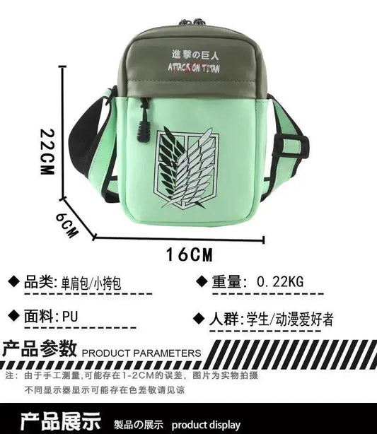  Anime Shoulder Bag High Capacity Multifunctional -  ToylandEU™