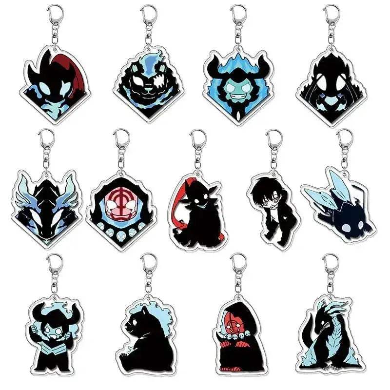Solo Leveling Acrylic Keychain Durable Shadow Army Design - ToylandEU