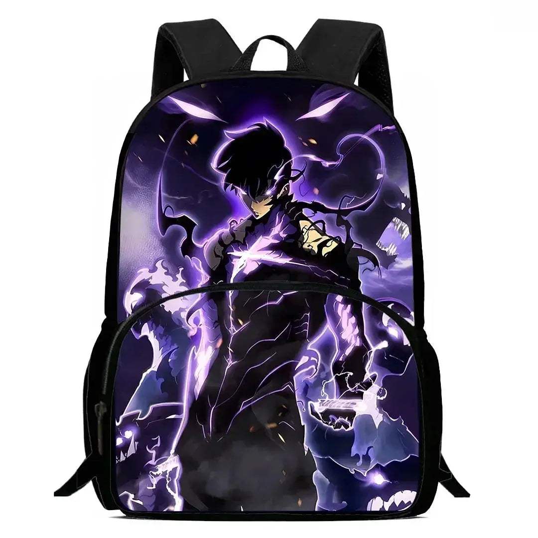 Anime Solo Leveling Kids Backpack With Large Capacity - ToylandEU