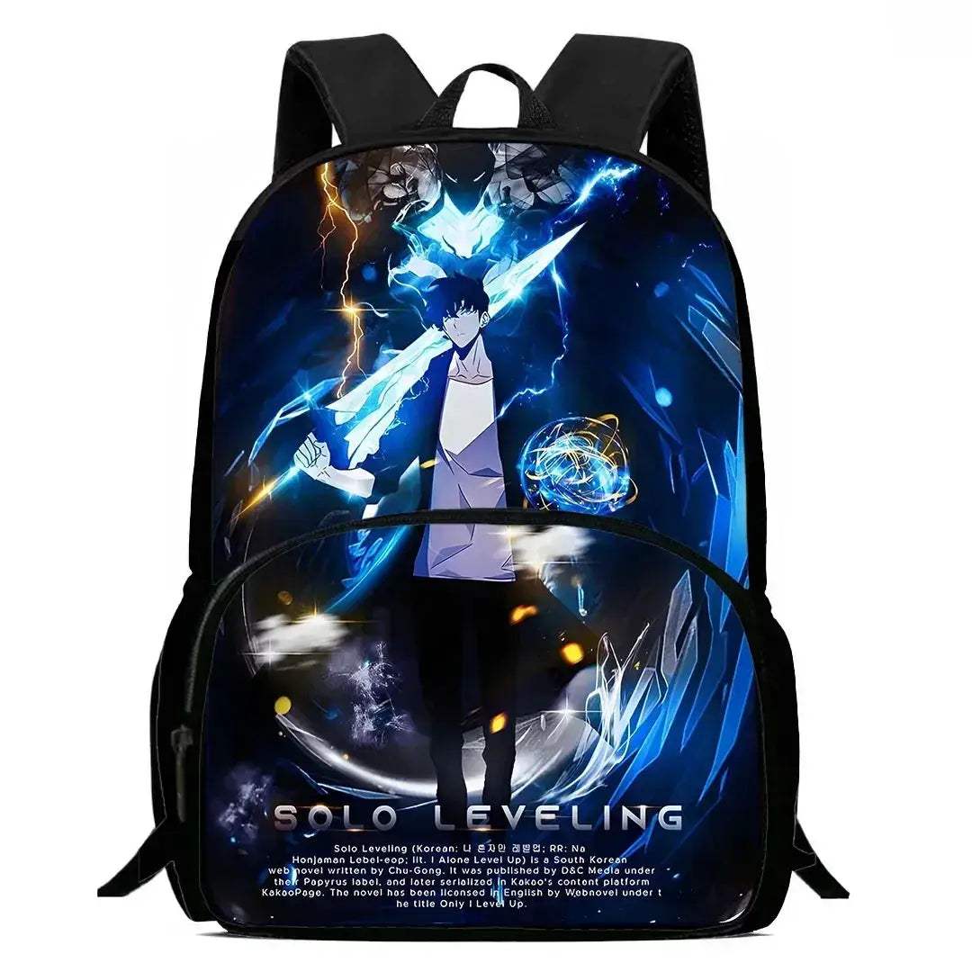 Anime Solo Leveling Kids Backpack With Large Capacity - ToylandEU
