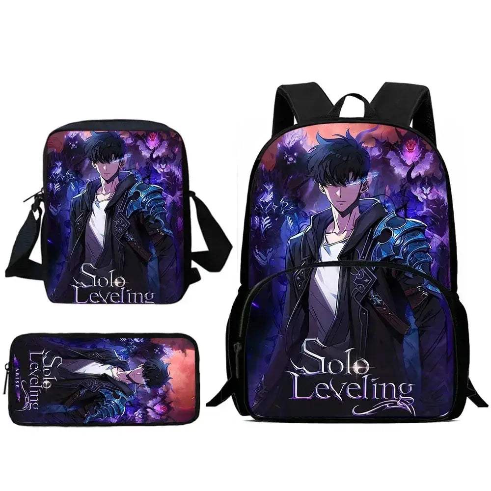 Anime Solo Leveling Kids Backpack With Large Capacity - ToylandEU
