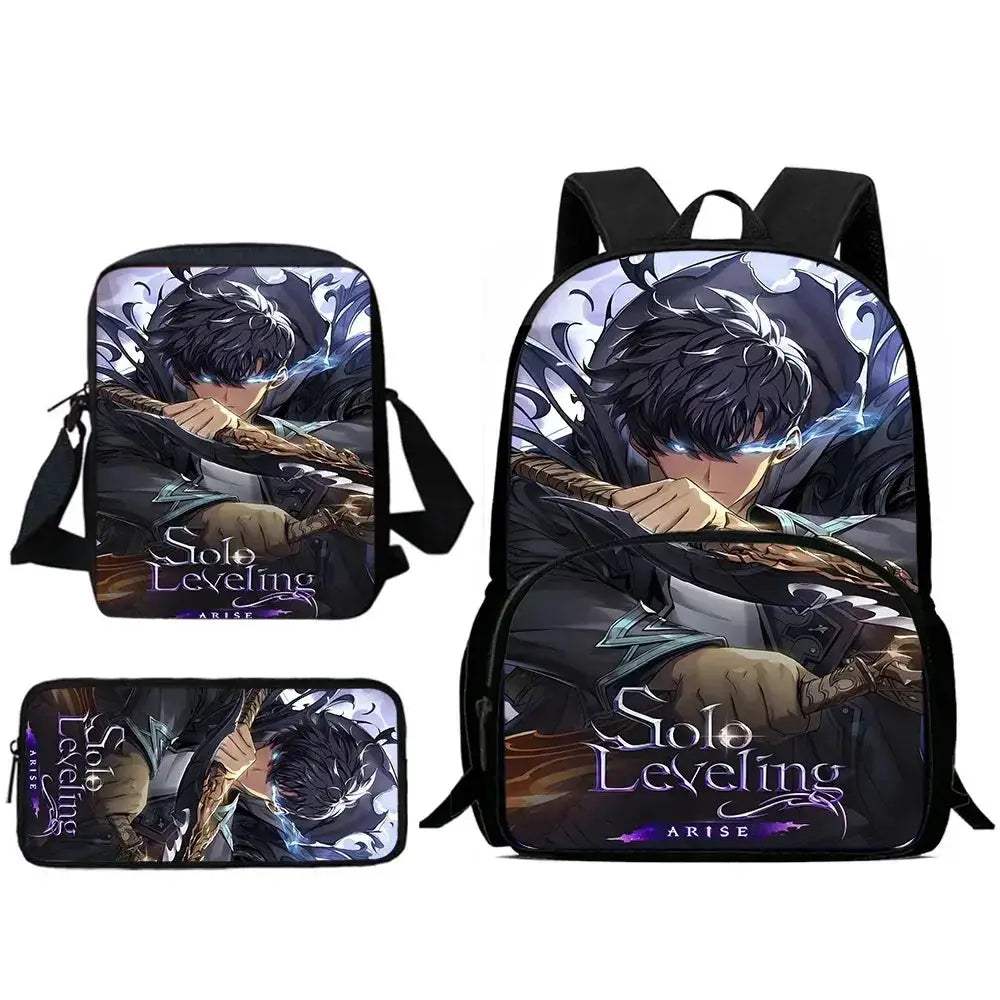 Anime Solo Leveling Kids Backpack With Large Capacity - ToylandEU