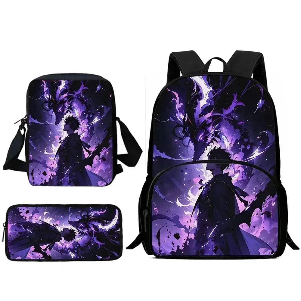 Anime Solo Leveling Kids Backpack With Large Capacity - ToylandEU
