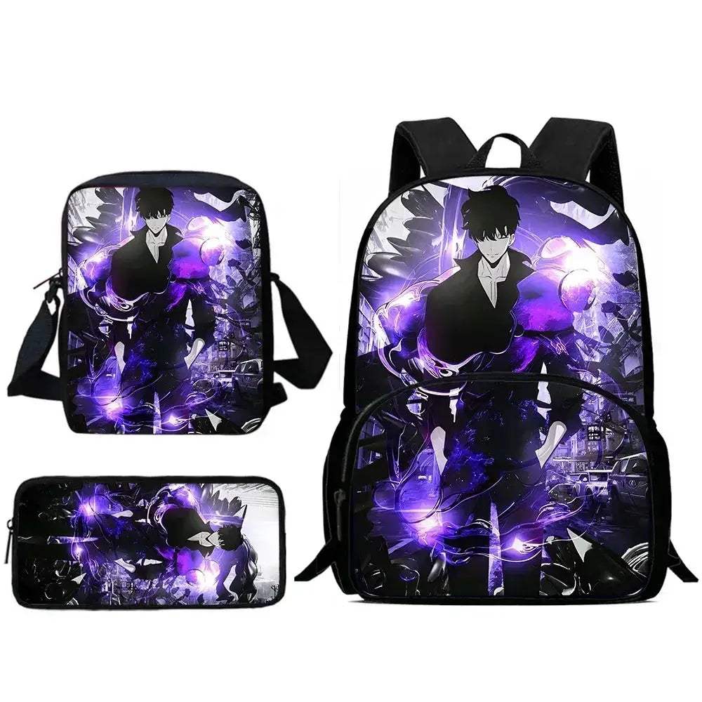 Anime Solo Leveling Kids Backpack With Large Capacity - ToylandEU