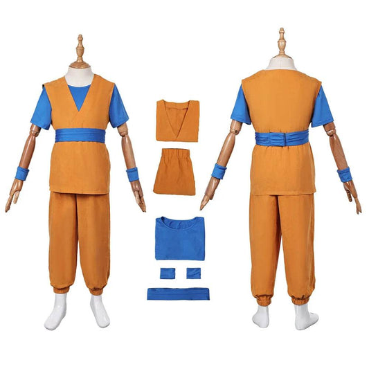 Anime Son Goku Cosplay Kids Costume - Perfect for Halloween, Parties & Role-Play Adventures - ToylandEU