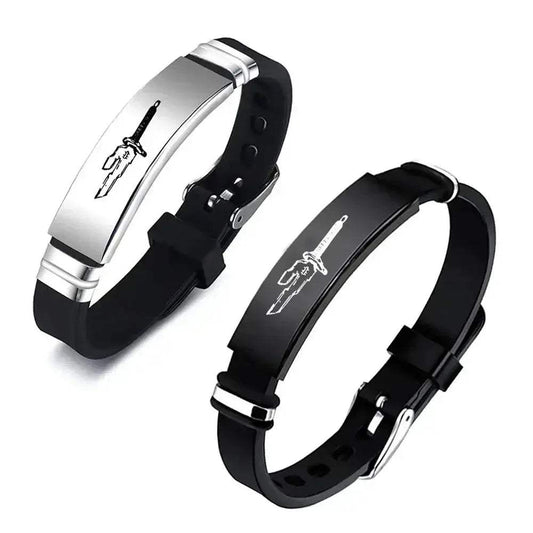 Anime Stainless Steel Bracelet Jujutsu Kaisen Fushiguro Toji Inverted Spear of Heaven Cosplay - ToylandEU