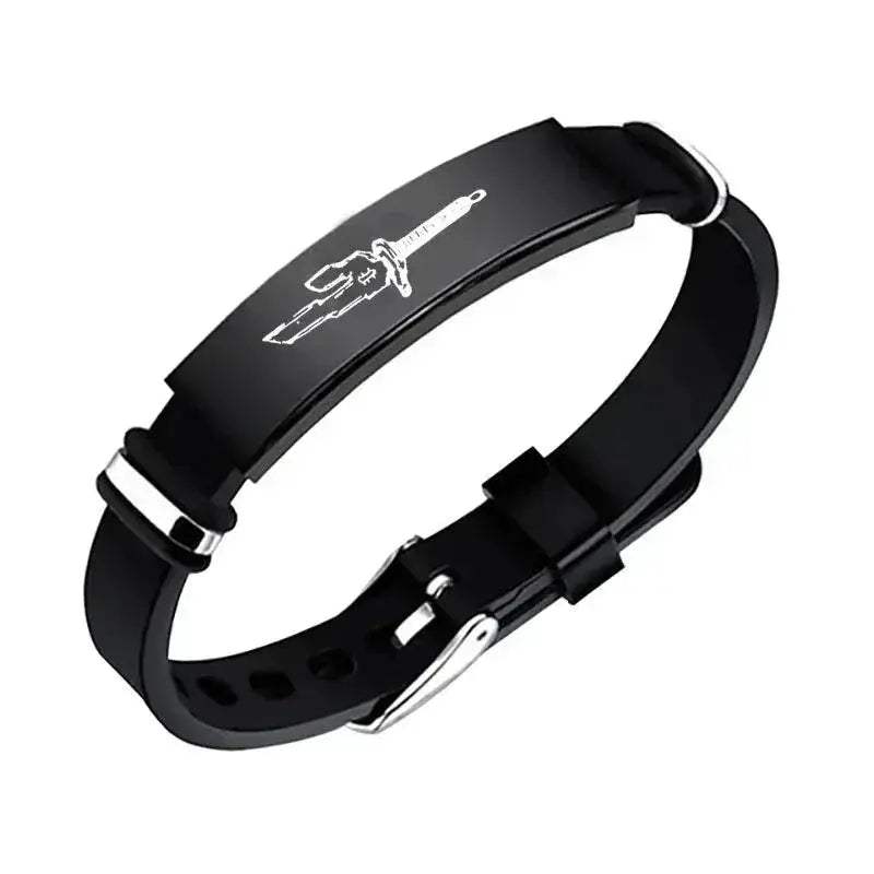 Anime Stainless Steel Bracelet Jujutsu Kaisen Fushiguro Toji Inverted Spear of Heaven Cosplay - ToylandEU