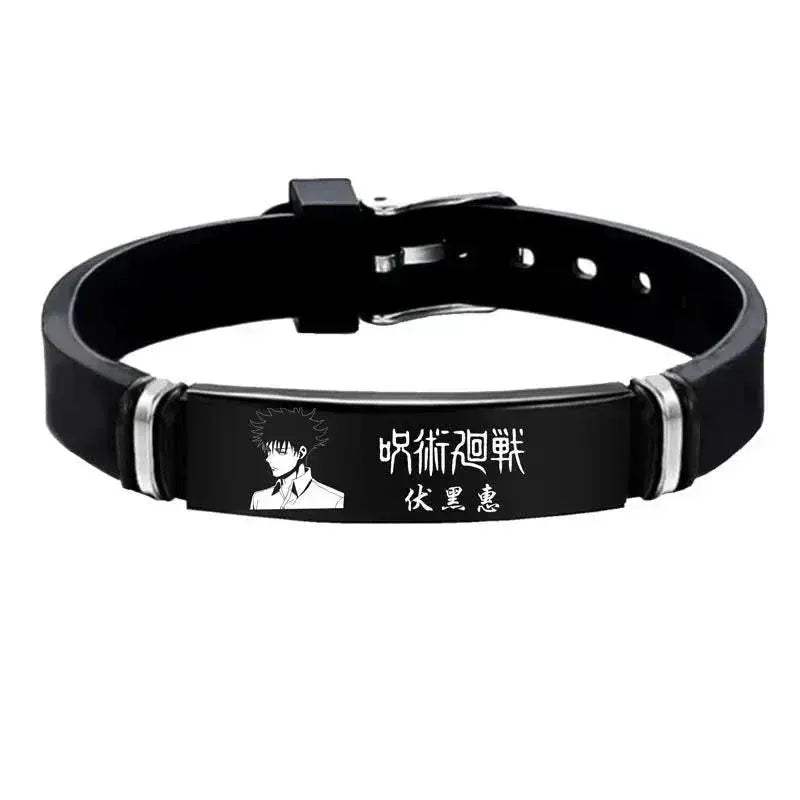 Anime Stainless Steel Bracelet Jujutsu Kaisen Fushiguro Toji Inverted Spear of Heaven Cosplay - ToylandEU